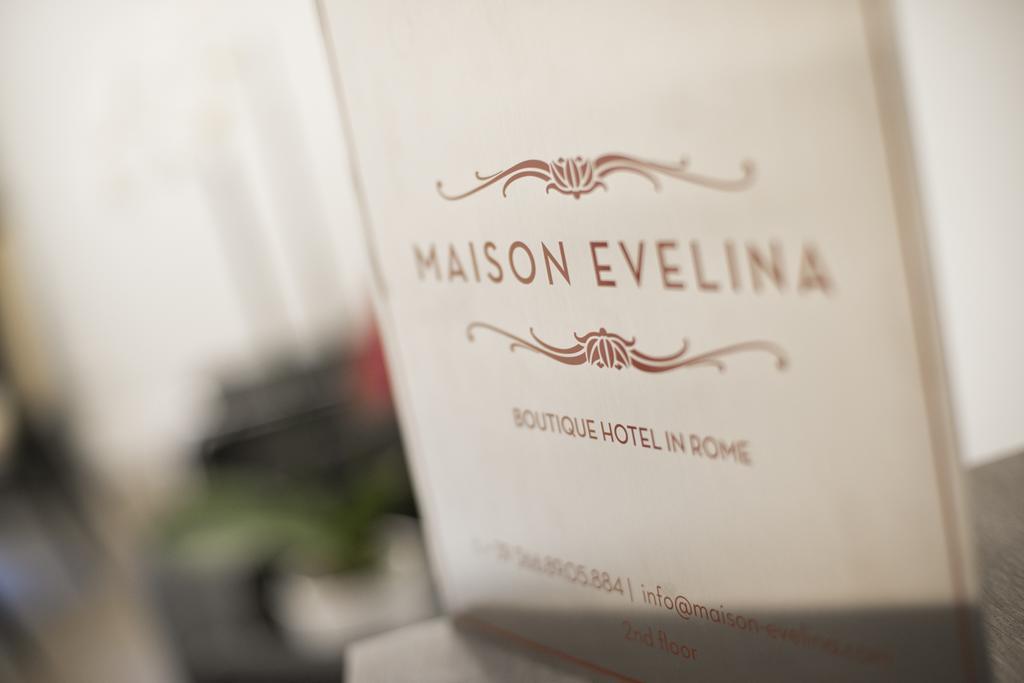 Maison Evelina Рим Екстериор снимка